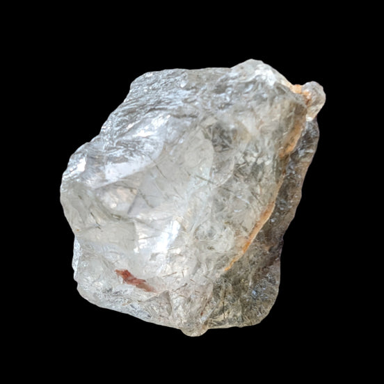 Quartz with rutile Green Tourmaline 103g in sunshine - Rocks and Things Store