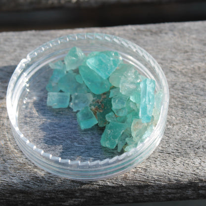 Indicolite (Blue Tourmaline) tiny crystals 5g Rocks and Things