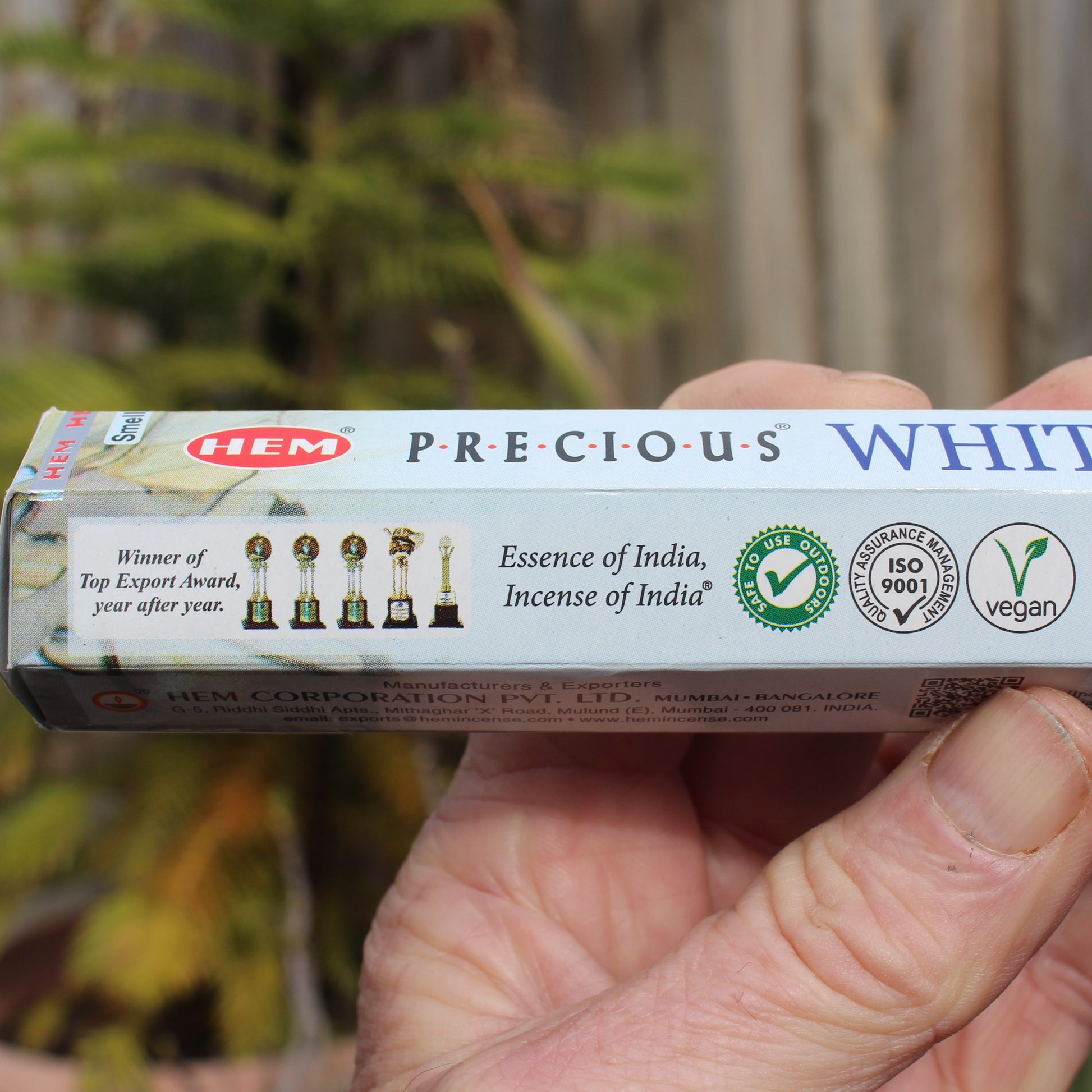 White Sage incense sticks HEM Precious (20) Rocks and Things