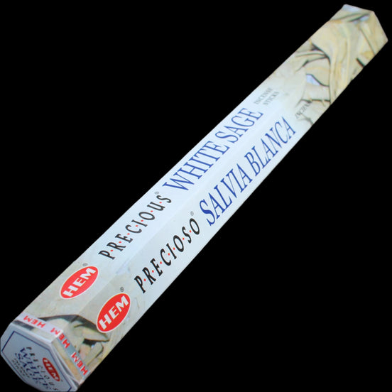 White Sage incense sticks HEM Precious (20) - Rocks and Things Store