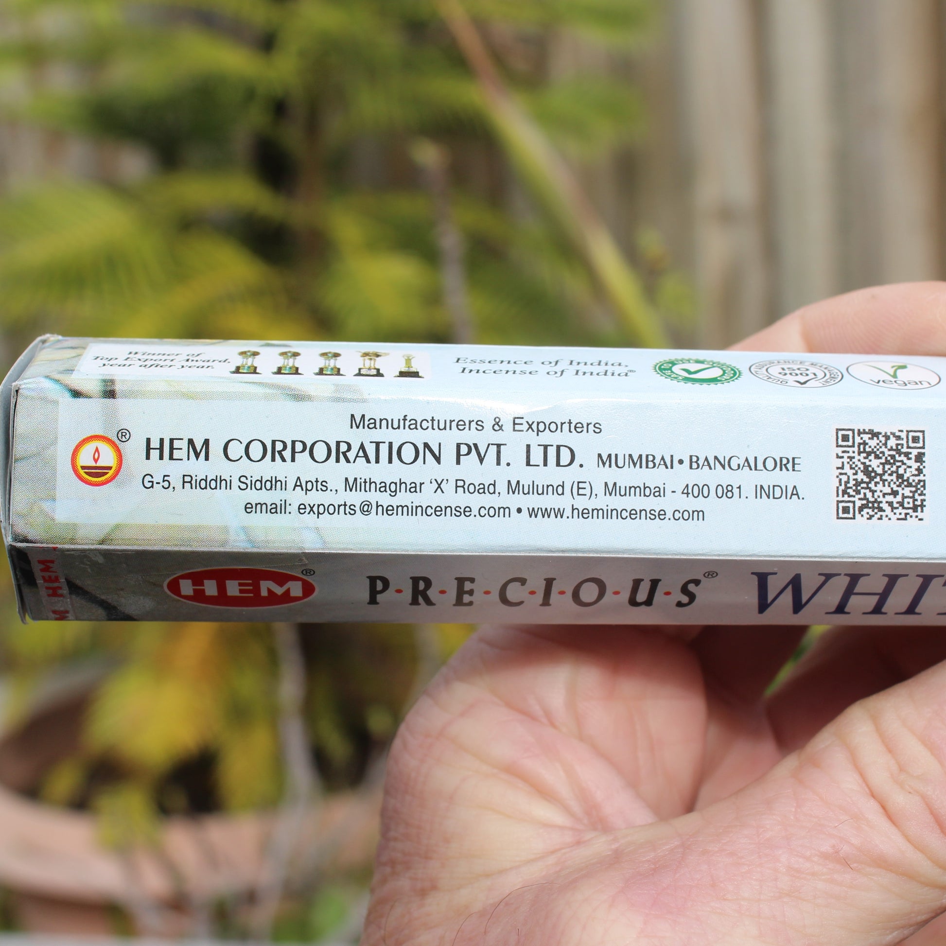 White Sage incense sticks HEM Precious (20) Rocks and Things