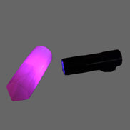 Roceei bright UV torch 87mm aluminium alloy body with batteries Rocks and Things