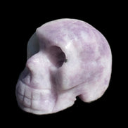 Lepidolite hand-carved skull 60g Rocks and Things
