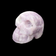 Lepidolite hand-carved skull 60g Rocks and Things