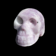 Lepidolite hand-carved skull 60g Rocks and Things