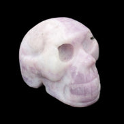 Lepidolite hand-carved skull 60g Rocks and Things