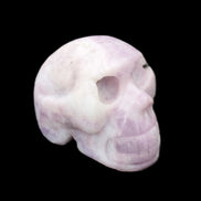 Lepidolite hand-carved skull 60g Rocks and Things
