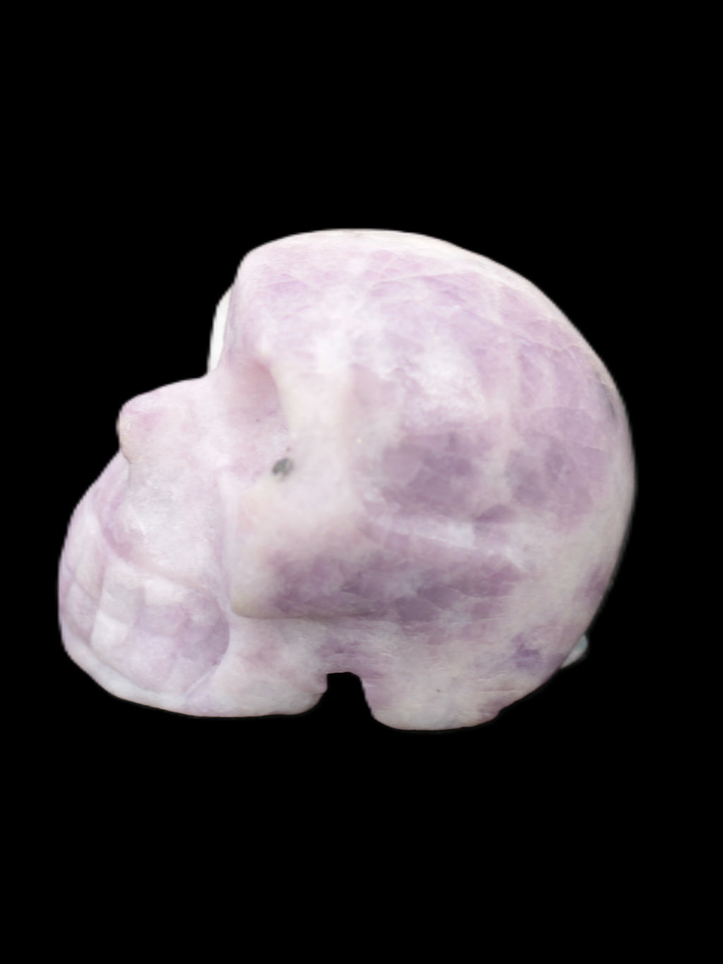 Lepidolite hand-carved skull 60g Rocks and Things
