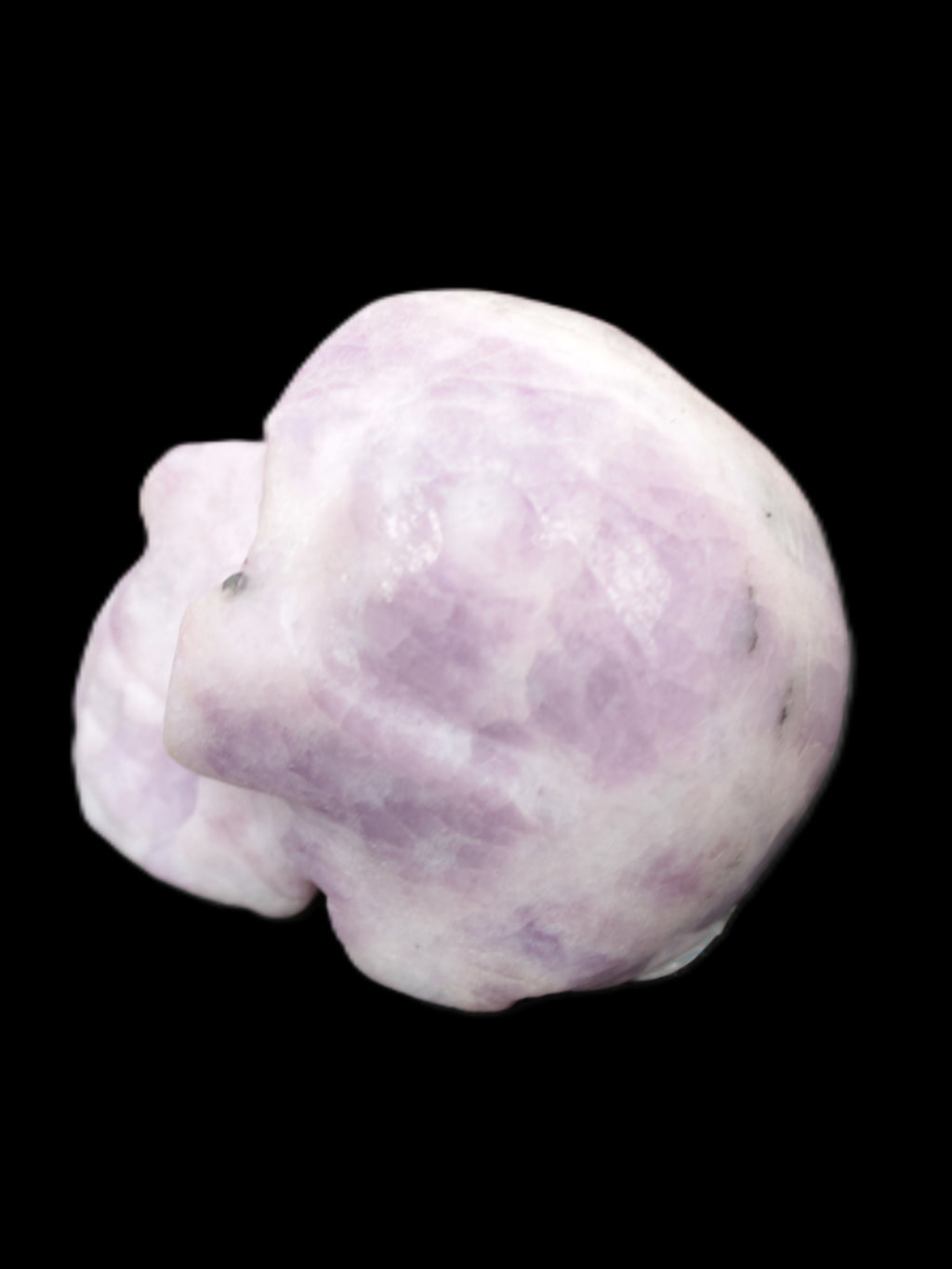 Lepidolite hand-carved skull 60g Rocks and Things