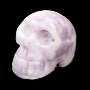 Lepidolite hand-carved skull 60g Rocks and Things
