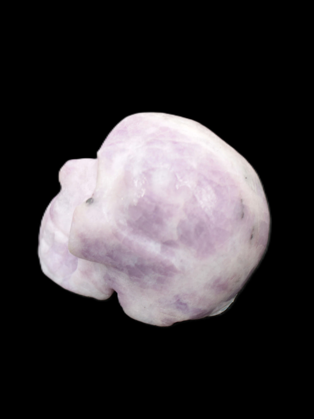Lepidolite hand-carved skull 60g Rocks and Things
