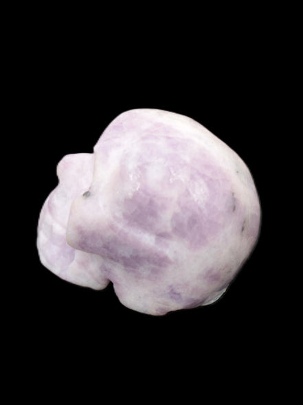 Lepidolite hand-carved skull 60g Rocks and Things