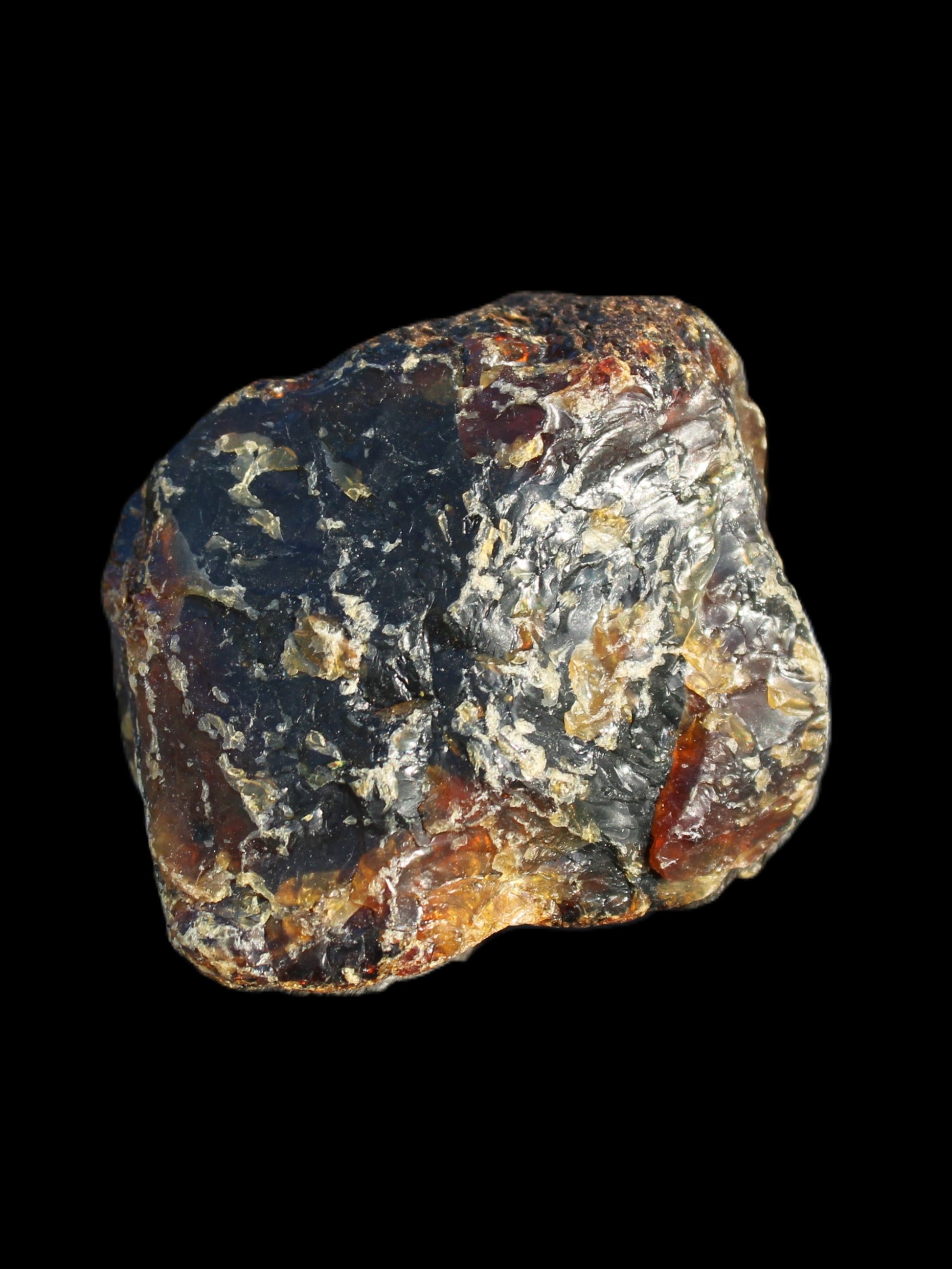 Blue Amber from Mozambique 29.8g Rocks and Things