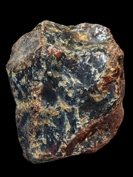 Blue Amber from Mozambique 29.8g in sunshine - Rocks and Things Stores
