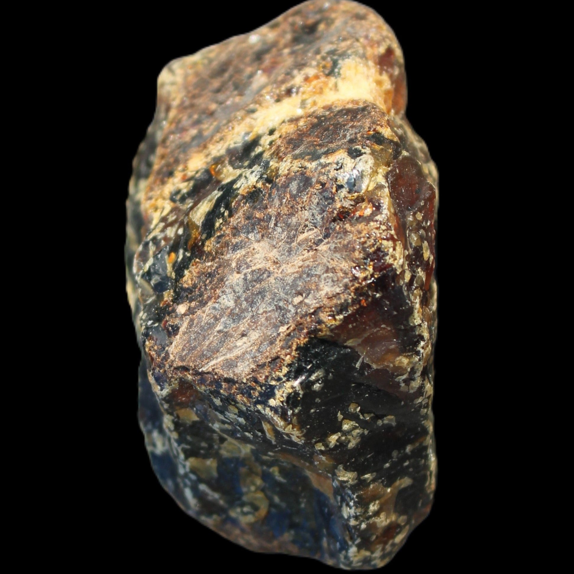 Blue Amber from Mozambique 29.8g in sunshine - Rocks and Things Store