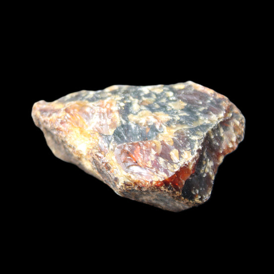 Blue Amber from Mozambique 29.8g in sunlight - Rocks and Things Store