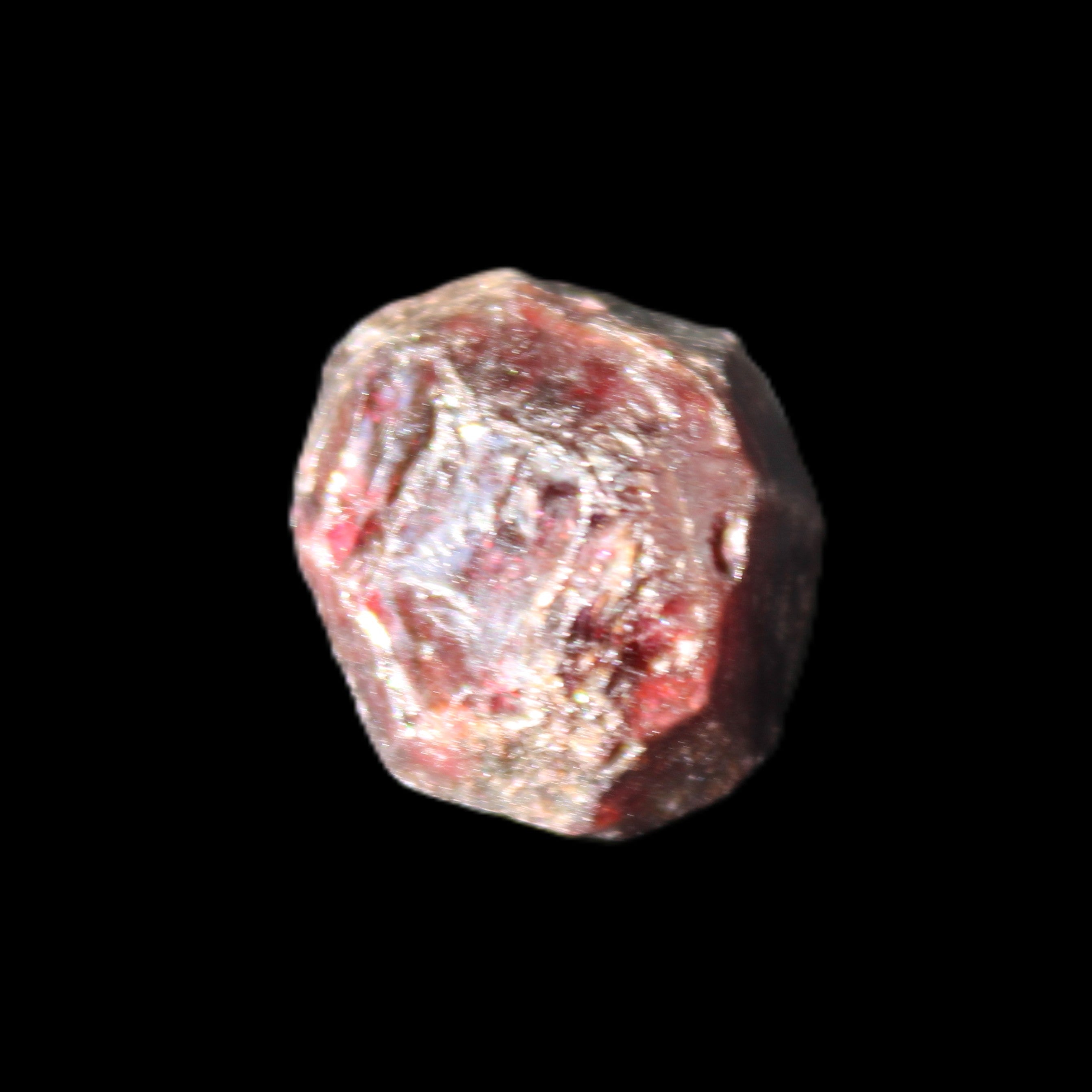 Red Garnet crystal 18mm 11.7g in sunlight - Rocks and Things Store
