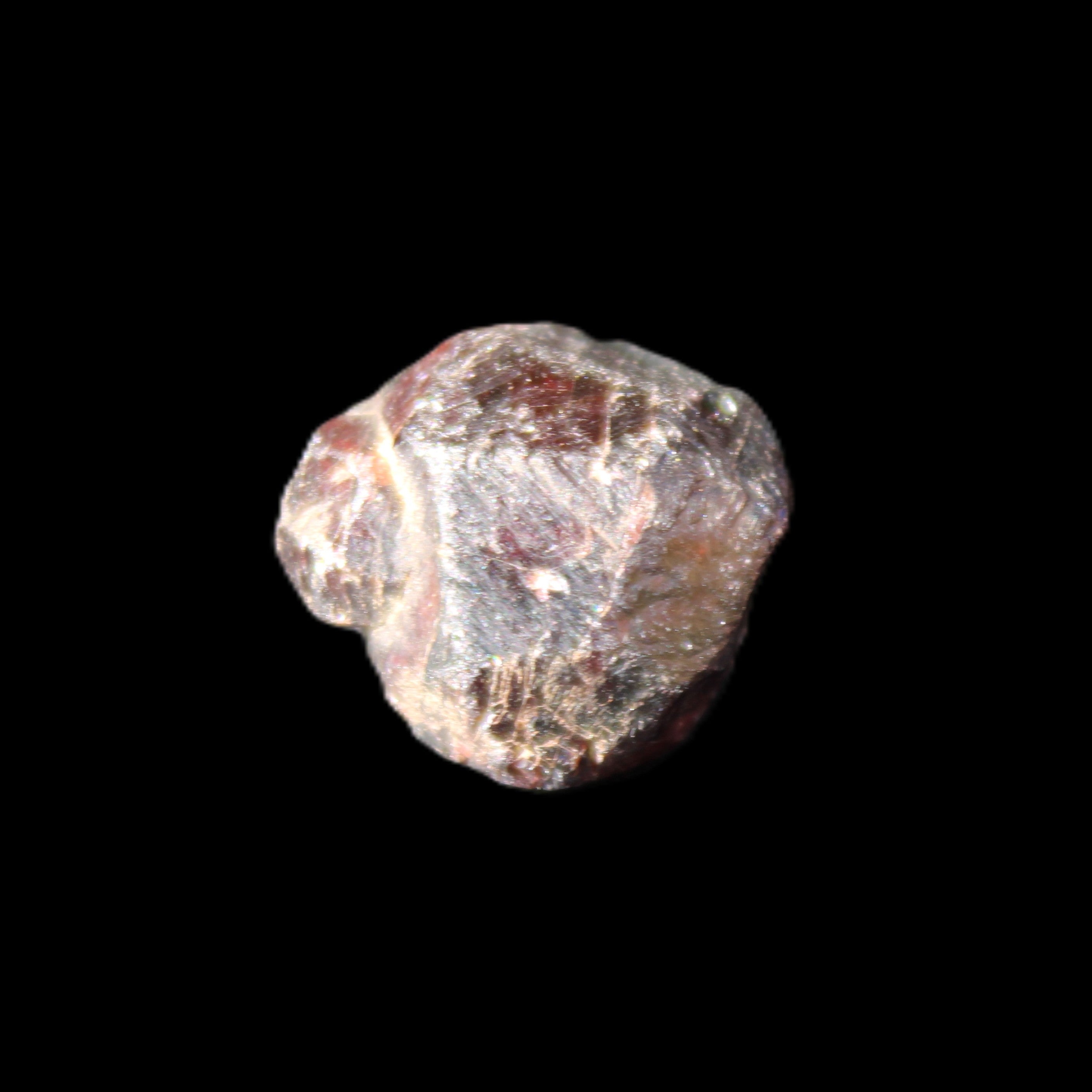Red Garnet crystal 18mm 11.7g in sunlight - Rocks and Things Store