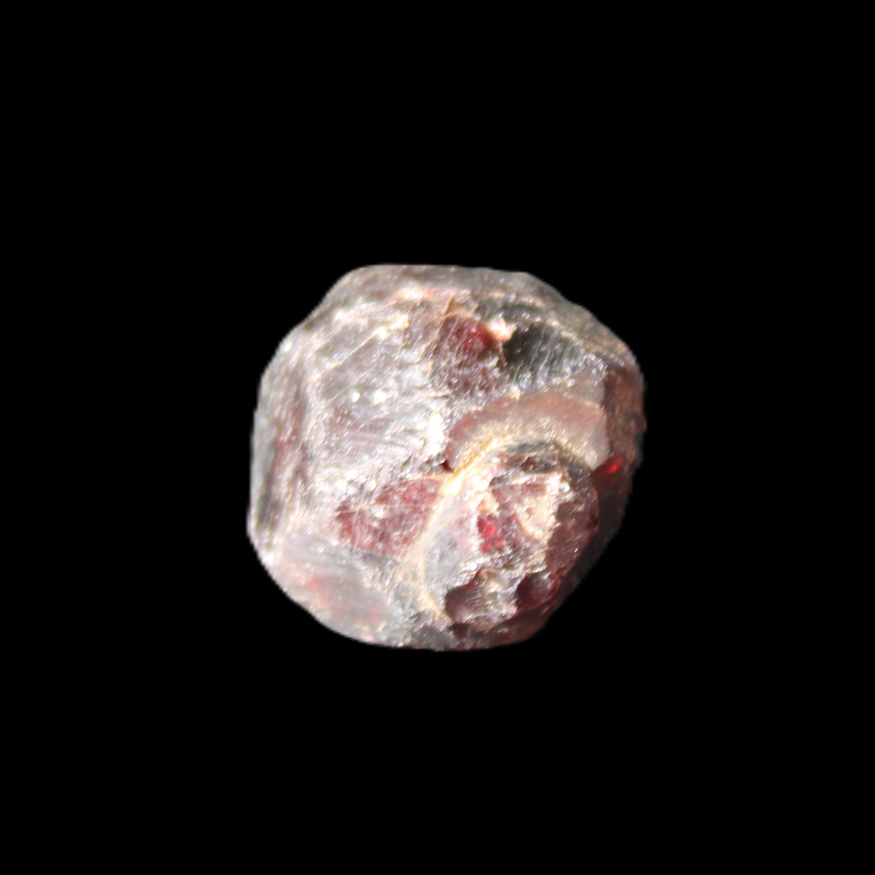 Red Garnet crystal 18mm 11.7g in sunlight - Rocks and Things Store