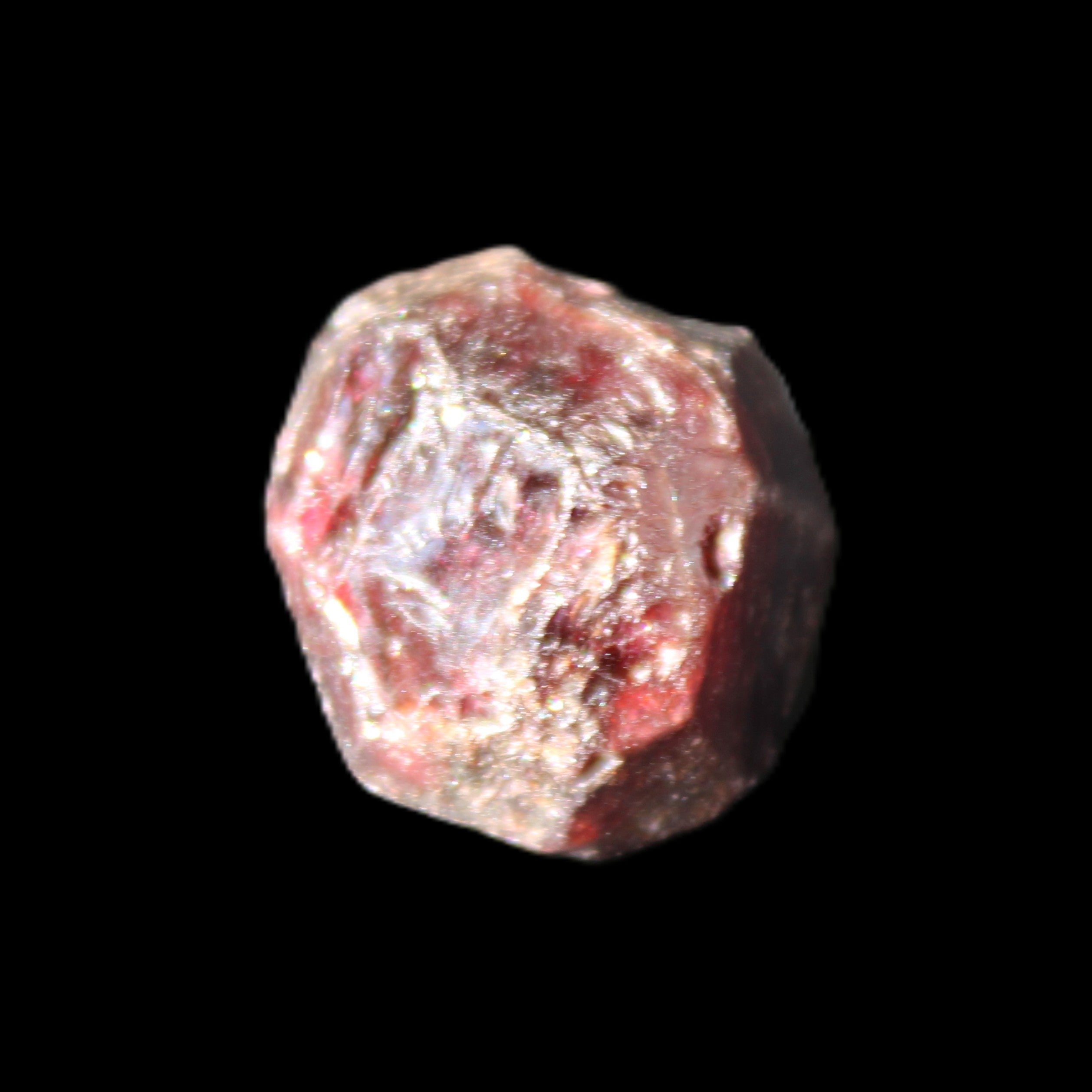 Red Garnet crystal 18mm 11.7g in sunlight - Rocks and Things Store