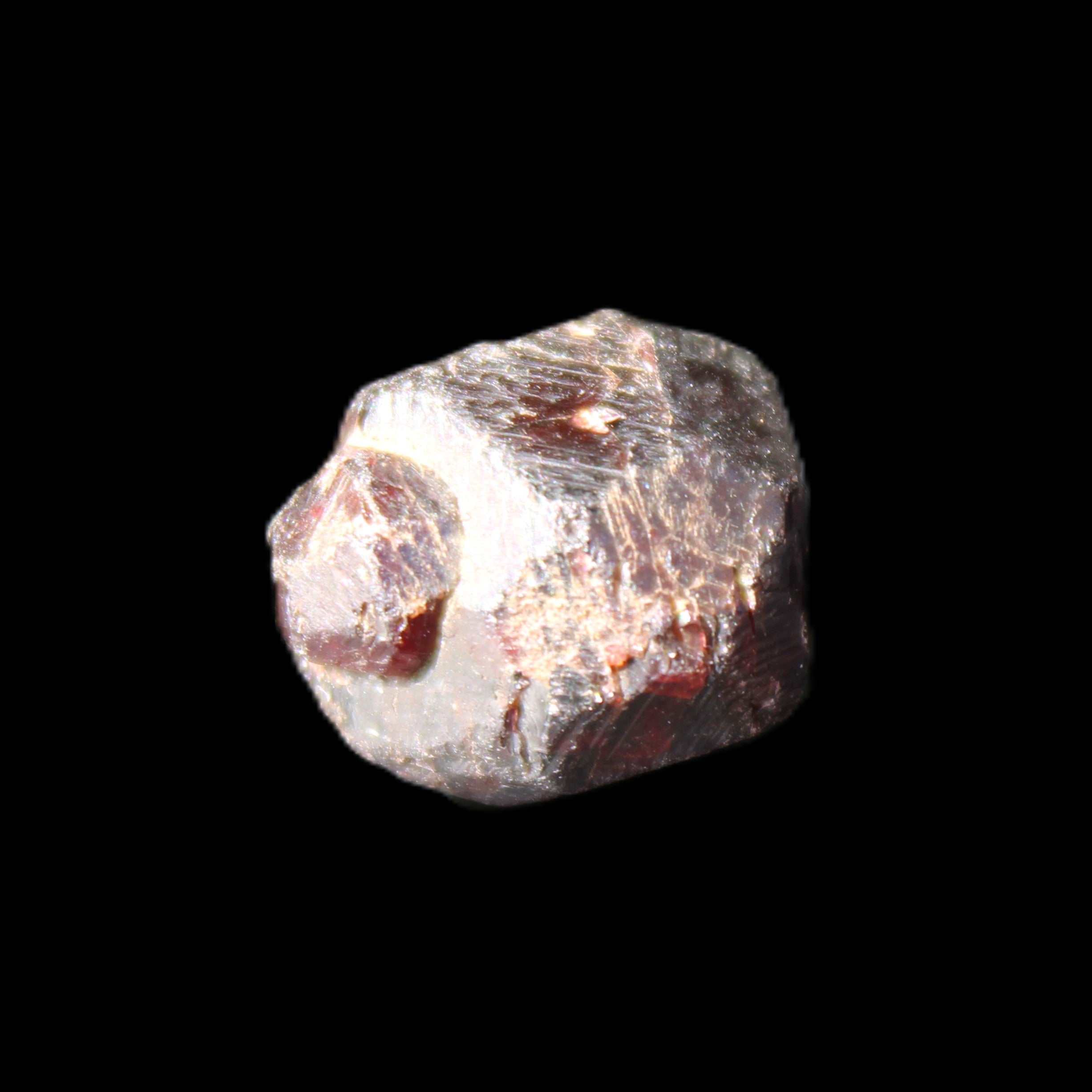 Red Garnet crystal 18mm 11.7g in sunlight - Rocks and Things Store