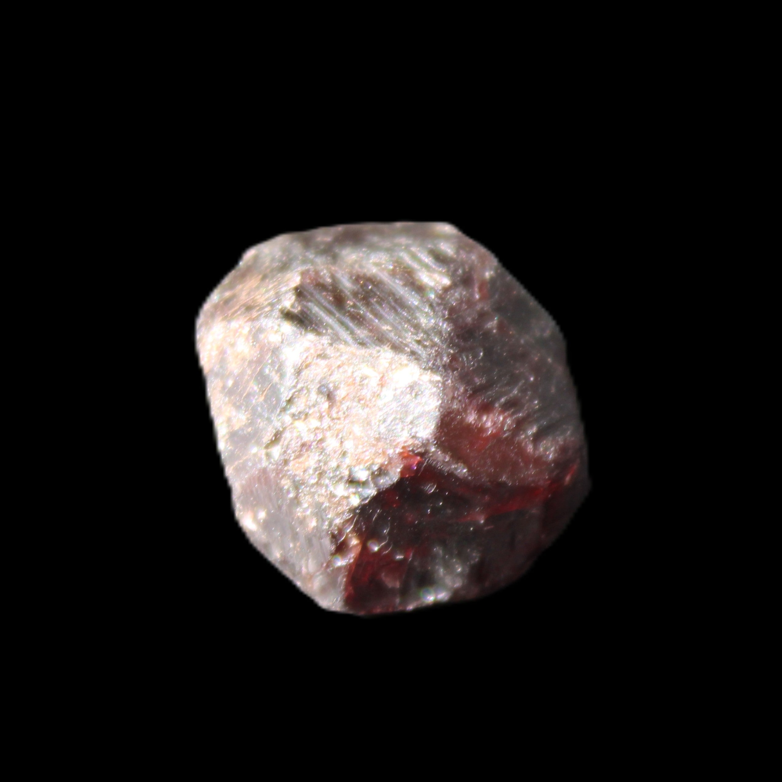 Red Garnet crystal 18mm 11.7g in sunlight - Rocks and Things Store