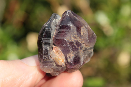 Super Seven Amethyst elestial crystal 39g