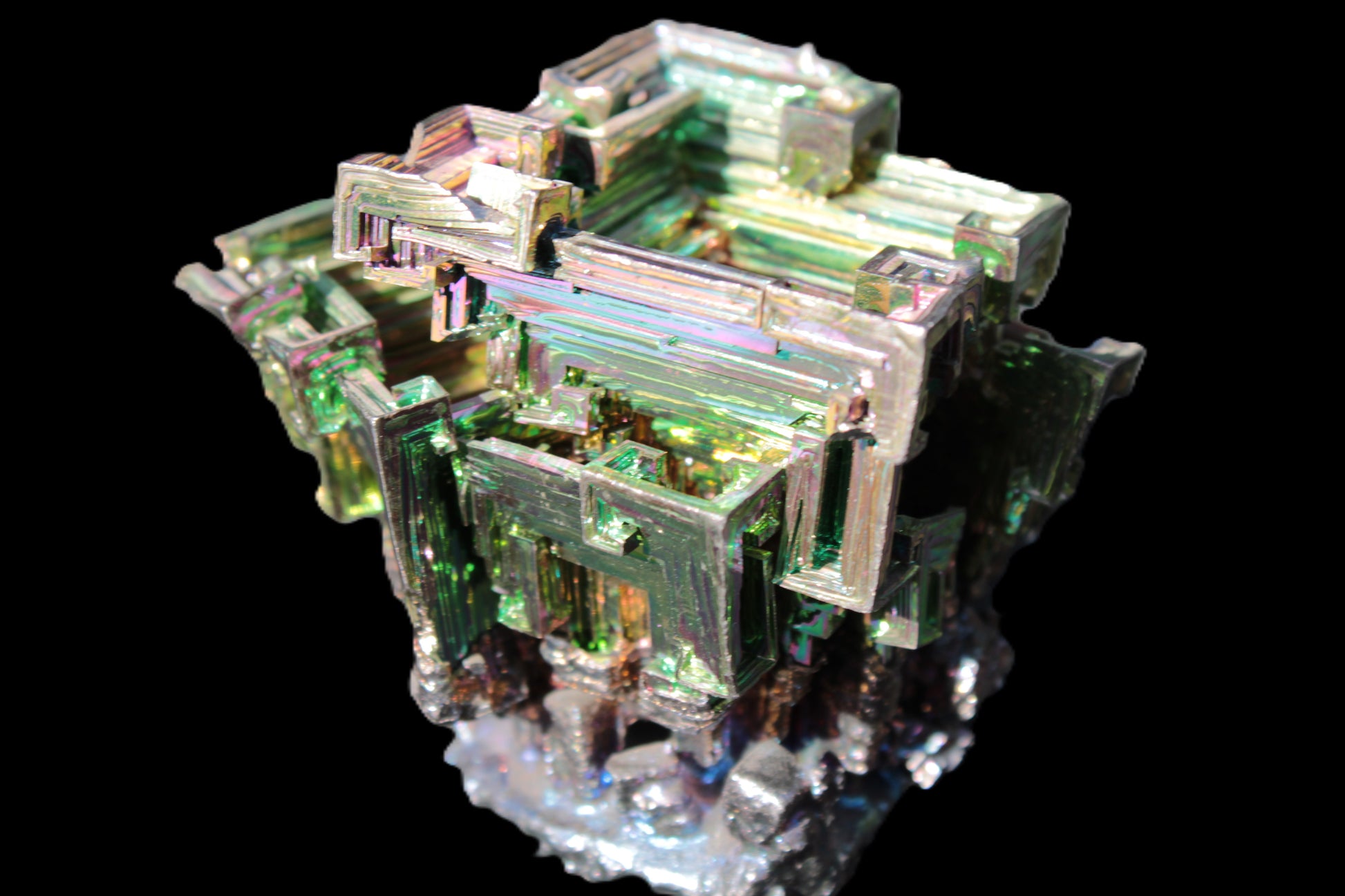 Large Bismuth crystal 641g Rocks and Things