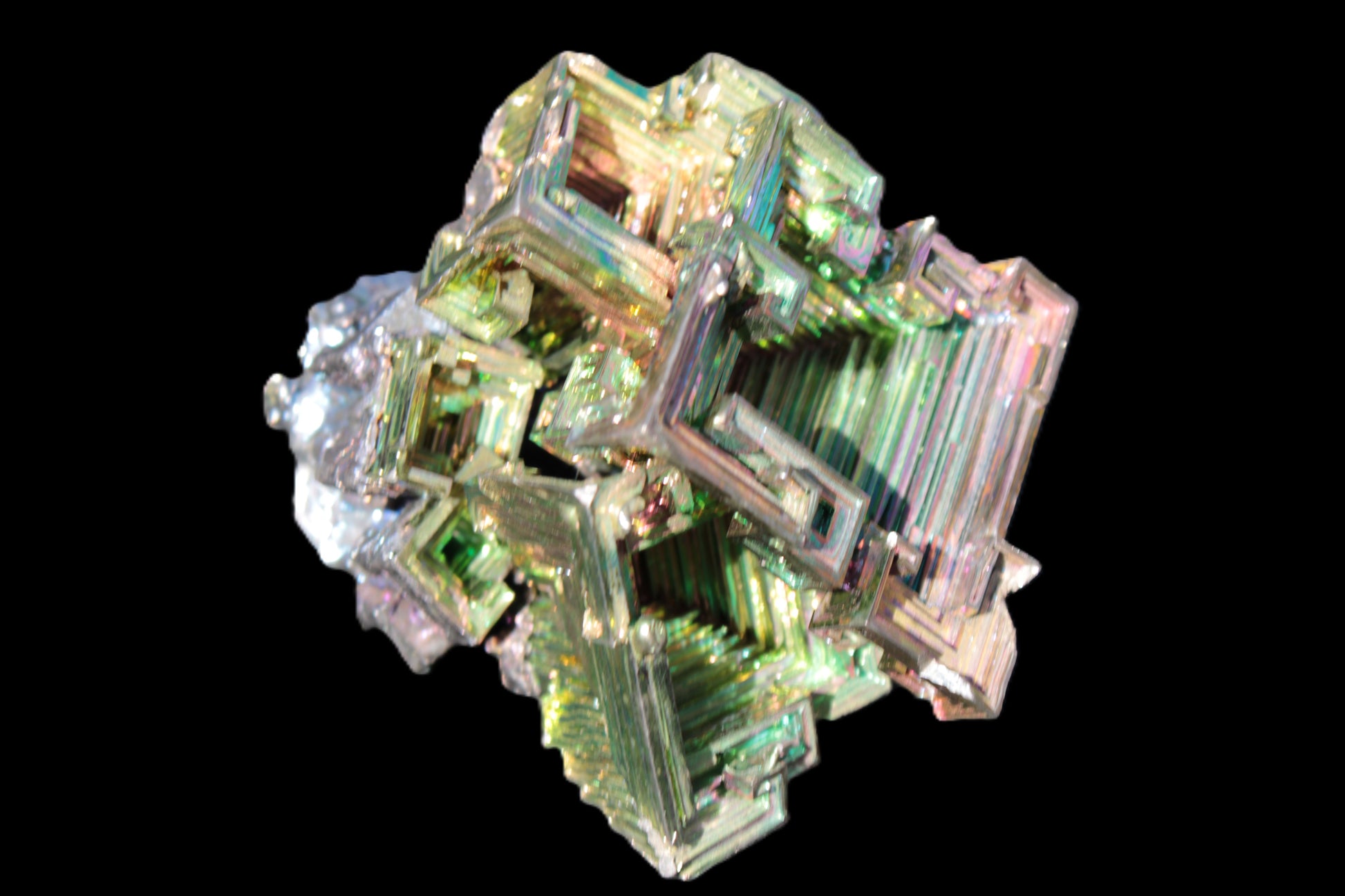 Large Bismuth crystal 641g Rocks and Things