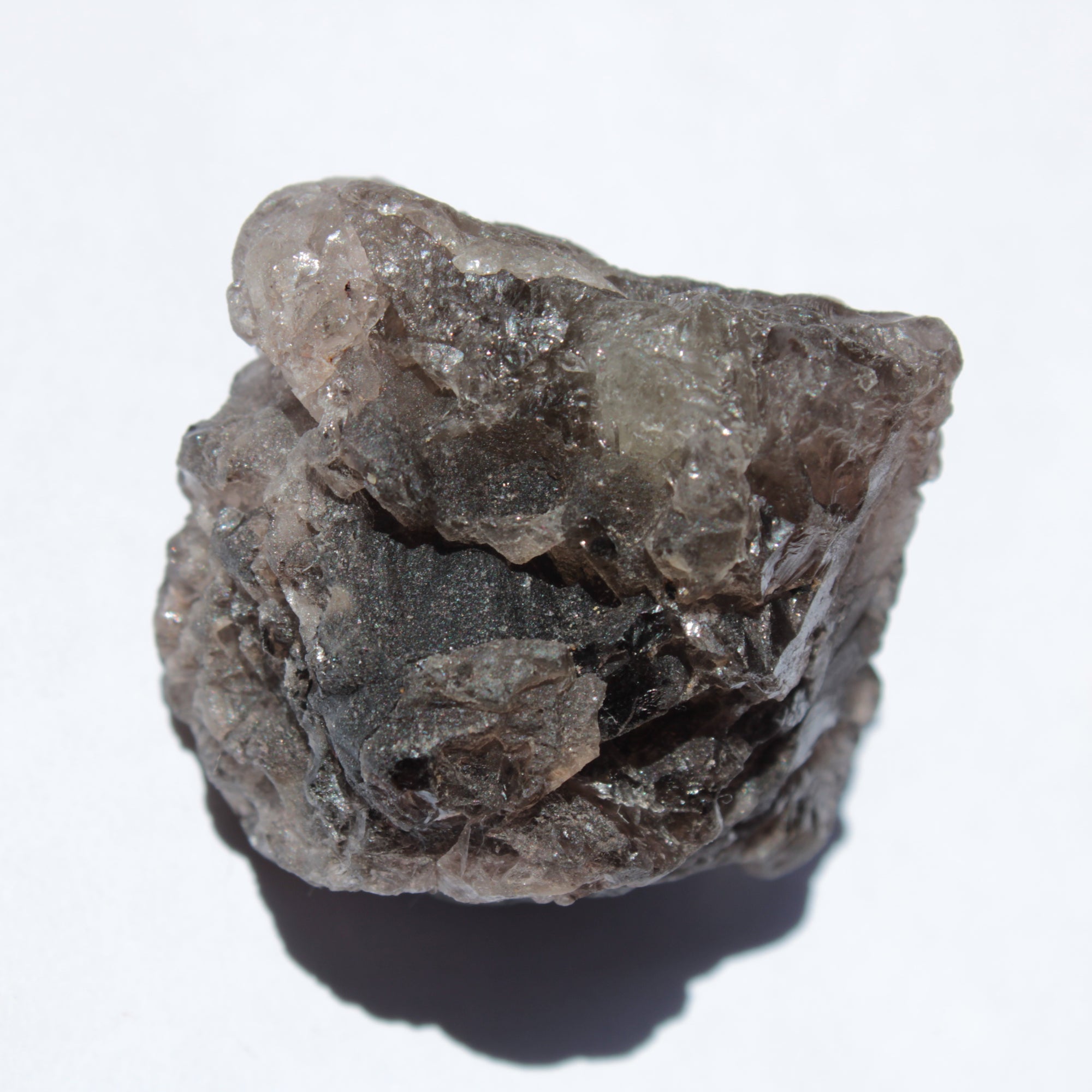 Smoky Quartz etched Nirvana crystal from the Himalaya 33mm 50g Rocks and Things