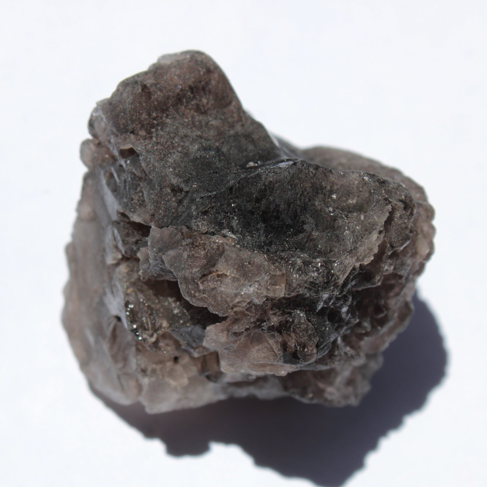Smoky Quartz etched Nirvana crystal from the Himalaya 33mm 50g Rocks and Things