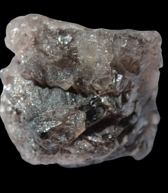 Smoky Quartz etched Nirvana crystal from the Himalaya 33mm 50g in sunlight - Rocks and Things Store