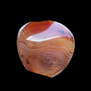 Crazy Silk Banded Agate from Madagascar 35g in sunshine - Rocks and Things Store