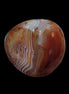 Crazy Silk Banded Agate from Madagascar 35g in sunshine - Rocks and Things Store