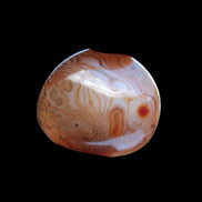 Crazy Silk Banded Agate from Madagascar 35g in sunshine - Rocks and Things Store