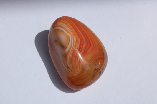 Crazy Silk Banded Agate from Madagascar 33g Rocks and Things