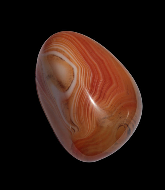 Crazy Silk Banded Agate from Madagascar 33g in sunlight Rocks and Things Store