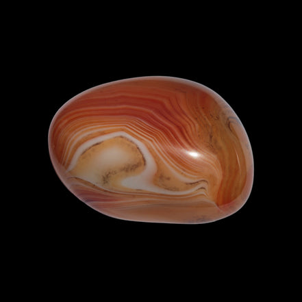 Crazy Silk Banded Agate from Madagascar 33g in sunlight Rocks and Things Store