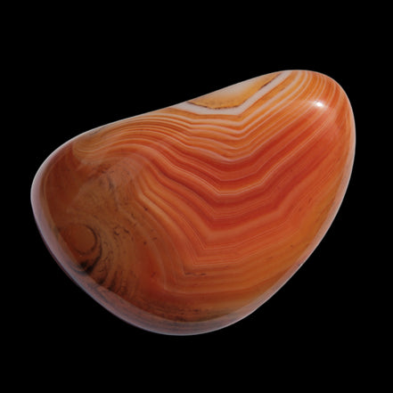 Crazy Silk Banded Agate from Madagascar 33g in sunlight Rocks and Things Store