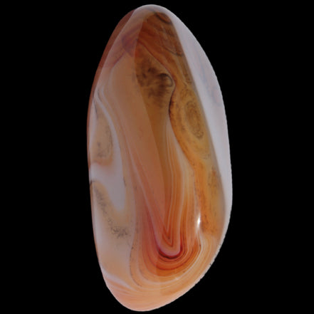 Crazy Silk Banded Agate from Madagascar 33g in sunlight Rocks and Things Store