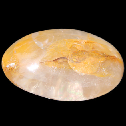 Hematoid Quartz polished 58g in sunlight - Rocks and Things Store