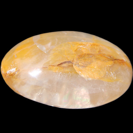 Hematoid Quartz polished 58g in sunlight - Rocks and Things Store