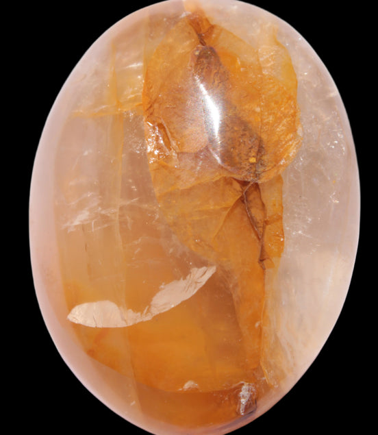 Hematoid Quartz polished 58g - Rocks and Things Store