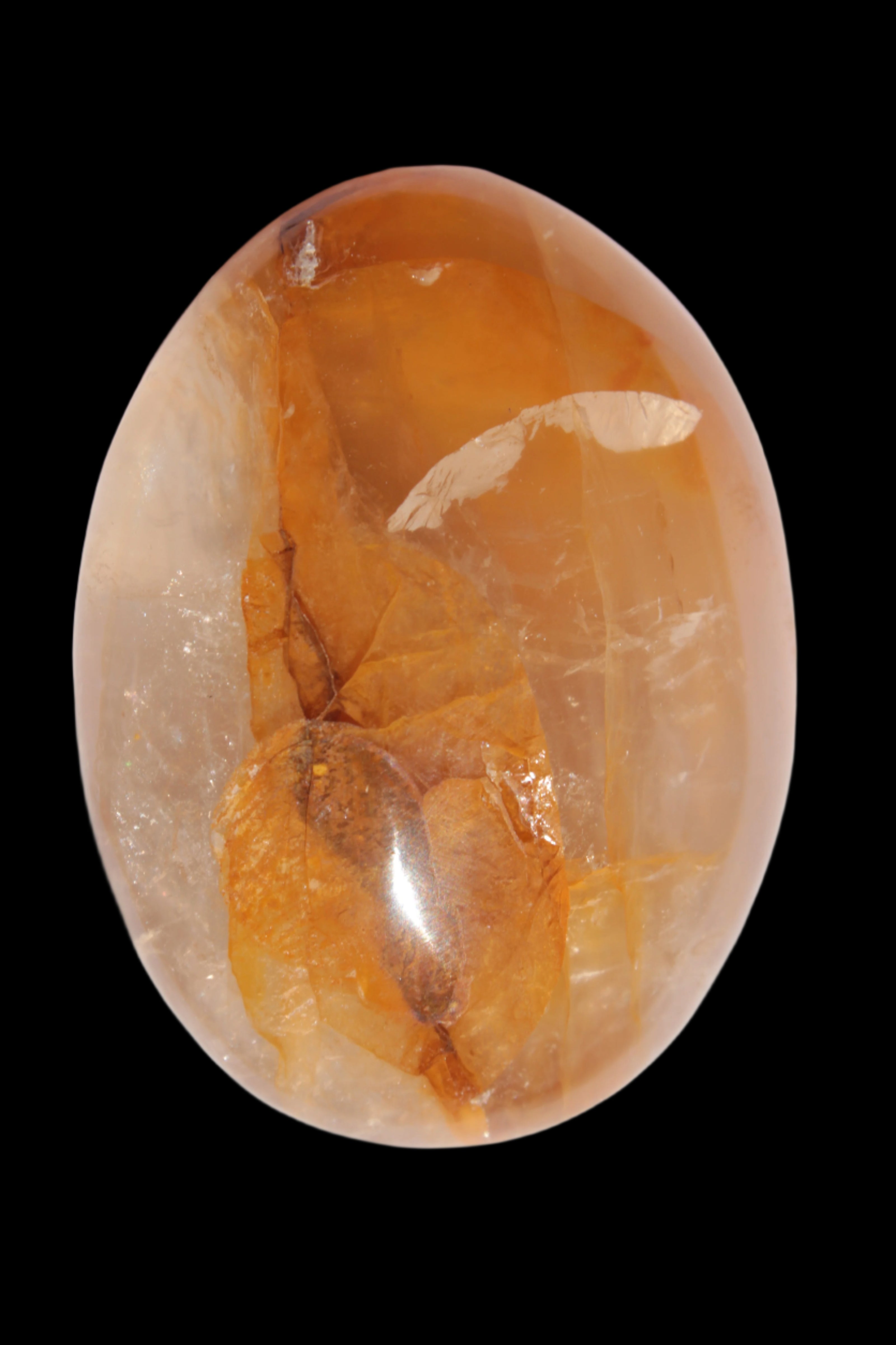 Hematoid Quartz polished 58g - Rocks and Things Store