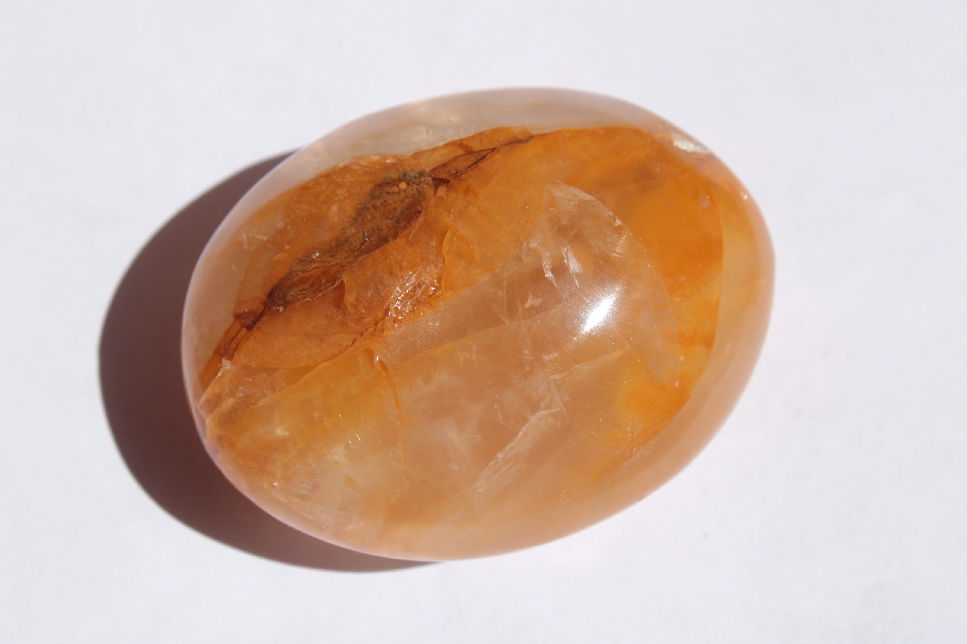 Hematoid Quartz polished 58g Rocks and Things