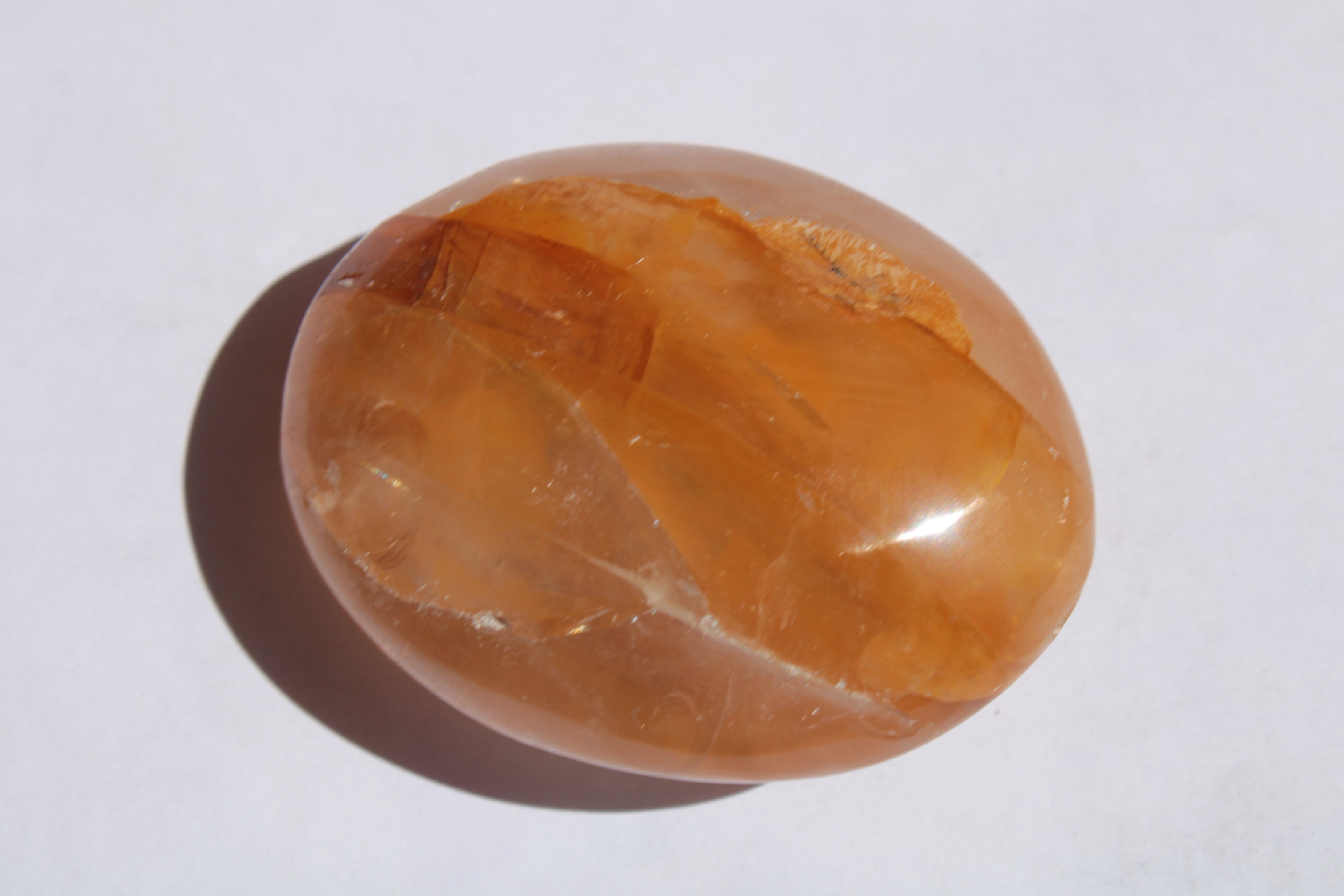 Hematoid Quartz polished 58g Rocks and Things
