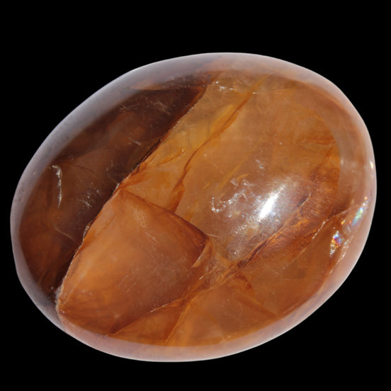 Hematoid Quartz polished crystal 57.5g in sunshine - Rocks and Things Store