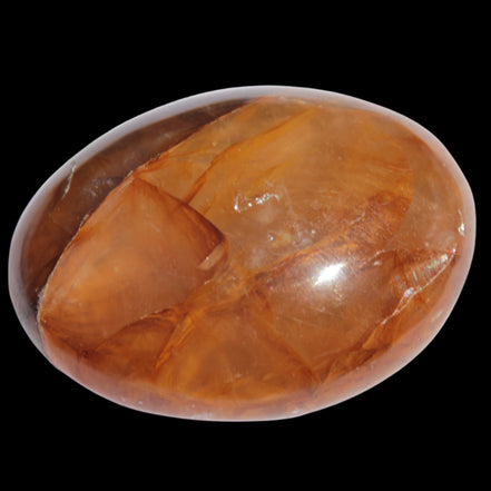 Hematoid Quartz polished crystal 57.5g in sunshine - Rocks and Things Store