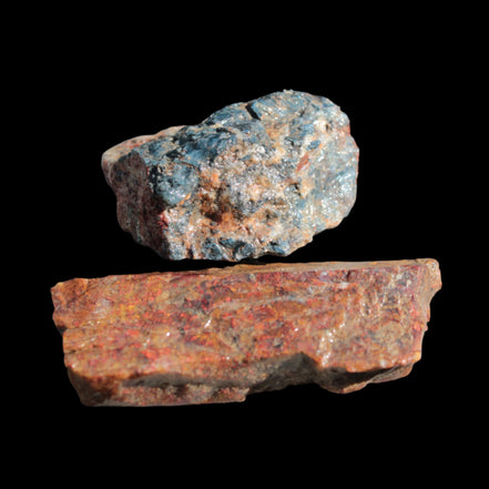 Pietersite 2/3 natural stones from Namibia 22.9-26.9g in sunshine - Rocks and Things Store