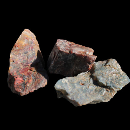 Pietersite 2/3 natural stones from Namibia 22.9-26.9g in sunshine - Rocks and Things Store